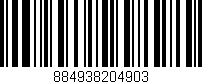 Código de barras (EAN, GTIN, SKU, ISBN): '884938204903'
