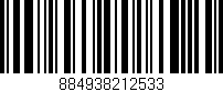 Código de barras (EAN, GTIN, SKU, ISBN): '884938212533'