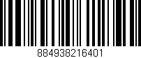 Código de barras (EAN, GTIN, SKU, ISBN): '884938216401'