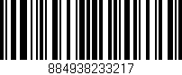 Código de barras (EAN, GTIN, SKU, ISBN): '884938233217'