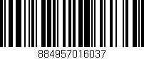 Código de barras (EAN, GTIN, SKU, ISBN): '884957016037'