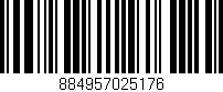Código de barras (EAN, GTIN, SKU, ISBN): '884957025176'