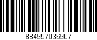 Código de barras (EAN, GTIN, SKU, ISBN): '884957036967'