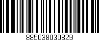 Código de barras (EAN, GTIN, SKU, ISBN): '885038030829'