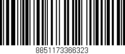 Código de barras (EAN, GTIN, SKU, ISBN): '8851173366323'
