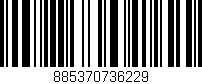 Código de barras (EAN, GTIN, SKU, ISBN): '885370736229'