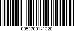Código de barras (EAN, GTIN, SKU, ISBN): '8853708141320'