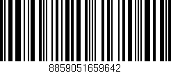 Código de barras (EAN, GTIN, SKU, ISBN): '8859051659642'