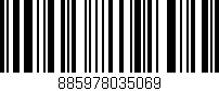 Código de barras (EAN, GTIN, SKU, ISBN): '885978035069'