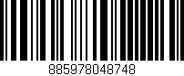 Código de barras (EAN, GTIN, SKU, ISBN): '885978048748'