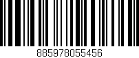 Código de barras (EAN, GTIN, SKU, ISBN): '885978055456'