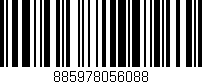 Código de barras (EAN, GTIN, SKU, ISBN): '885978056088'