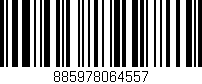 Código de barras (EAN, GTIN, SKU, ISBN): '885978064557'