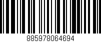 Código de barras (EAN, GTIN, SKU, ISBN): '885978064694'