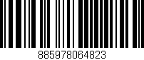 Código de barras (EAN, GTIN, SKU, ISBN): '885978064823'