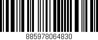 Código de barras (EAN, GTIN, SKU, ISBN): '885978064830'
