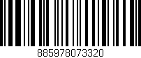 Código de barras (EAN, GTIN, SKU, ISBN): '885978073320'