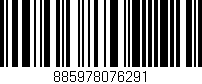 Código de barras (EAN, GTIN, SKU, ISBN): '885978076291'