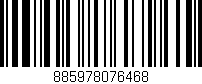 Código de barras (EAN, GTIN, SKU, ISBN): '885978076468'