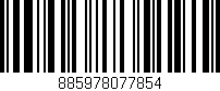 Código de barras (EAN, GTIN, SKU, ISBN): '885978077854'