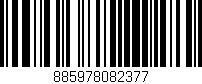 Código de barras (EAN, GTIN, SKU, ISBN): '885978082377'