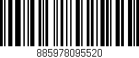 Código de barras (EAN, GTIN, SKU, ISBN): '885978095520'