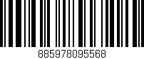 Código de barras (EAN, GTIN, SKU, ISBN): '885978095568'