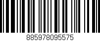 Código de barras (EAN, GTIN, SKU, ISBN): '885978095575'