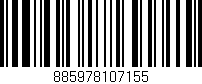 Código de barras (EAN, GTIN, SKU, ISBN): '885978107155'
