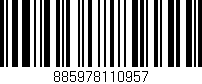 Código de barras (EAN, GTIN, SKU, ISBN): '885978110957'