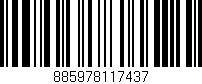 Código de barras (EAN, GTIN, SKU, ISBN): '885978117437'