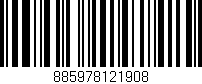 Código de barras (EAN, GTIN, SKU, ISBN): '885978121908'