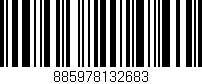 Código de barras (EAN, GTIN, SKU, ISBN): '885978132683'