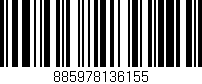Código de barras (EAN, GTIN, SKU, ISBN): '885978136155'