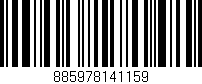 Código de barras (EAN, GTIN, SKU, ISBN): '885978141159'