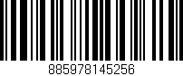 Código de barras (EAN, GTIN, SKU, ISBN): '885978145256'