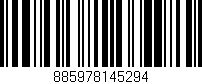 Código de barras (EAN, GTIN, SKU, ISBN): '885978145294'