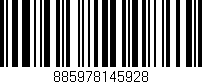 Código de barras (EAN, GTIN, SKU, ISBN): '885978145928'