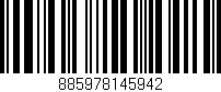 Código de barras (EAN, GTIN, SKU, ISBN): '885978145942'