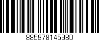 Código de barras (EAN, GTIN, SKU, ISBN): '885978145980'