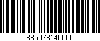 Código de barras (EAN, GTIN, SKU, ISBN): '885978146000'