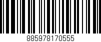 Código de barras (EAN, GTIN, SKU, ISBN): '885978170555'