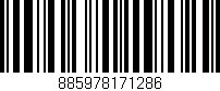 Código de barras (EAN, GTIN, SKU, ISBN): '885978171286'