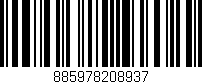 Código de barras (EAN, GTIN, SKU, ISBN): '885978208937'