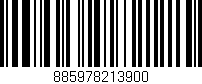 Código de barras (EAN, GTIN, SKU, ISBN): '885978213900'