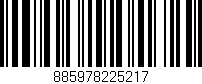 Código de barras (EAN, GTIN, SKU, ISBN): '885978225217'