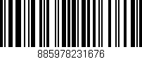 Código de barras (EAN, GTIN, SKU, ISBN): '885978231676'