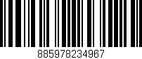Código de barras (EAN, GTIN, SKU, ISBN): '885978234967'