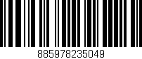 Código de barras (EAN, GTIN, SKU, ISBN): '885978235049'