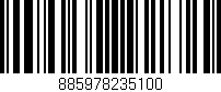 Código de barras (EAN, GTIN, SKU, ISBN): '885978235100'